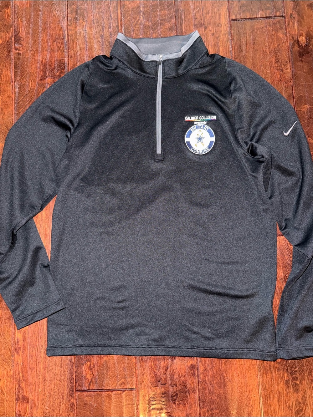 Nike Golf Men’s Black Quarter‑Zip - Dallas Cowboys Military Combine